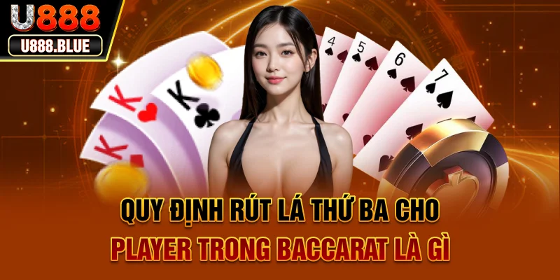 Quy định rút lá thứ ba cho Player trong Baccarat là gì
